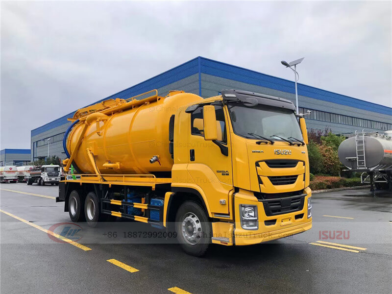 Isuzu GIGA 20000 liter 20 ton sewage truck