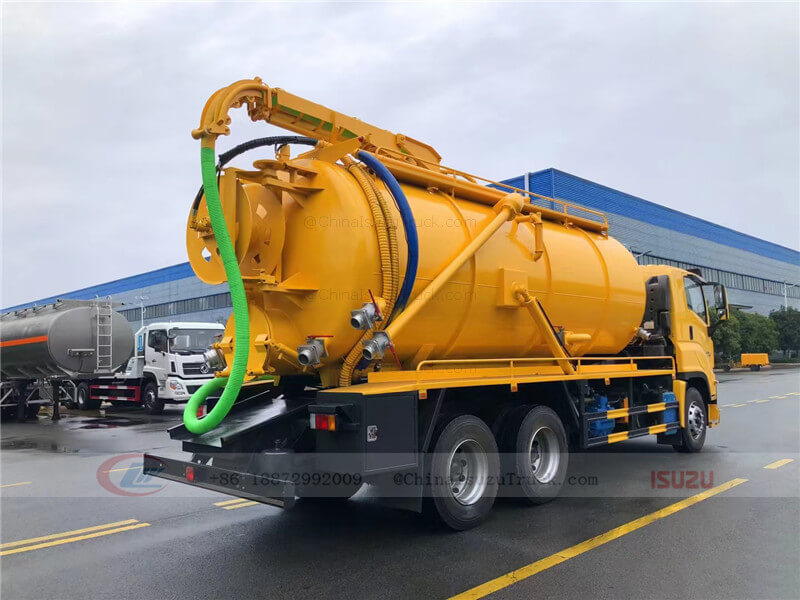 Isuzu GIGA 20000 liter 20 ton sewage truck