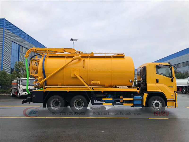 Isuzu GIGA 20000 liter 20 ton sewage truck