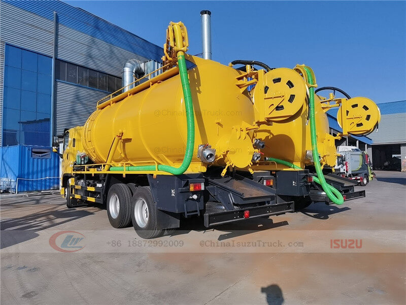 Isuzu GIGA 20000 liter 20 ton sewage truck