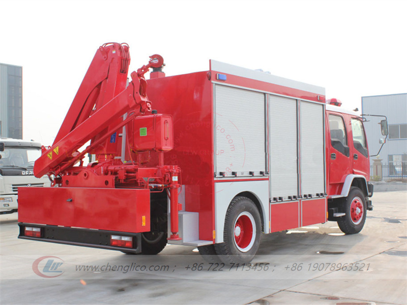 Emergency Rescue Fire Truck Isuzu