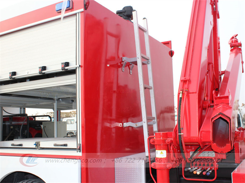 Emergency Rescue Fire Truck Isuzu