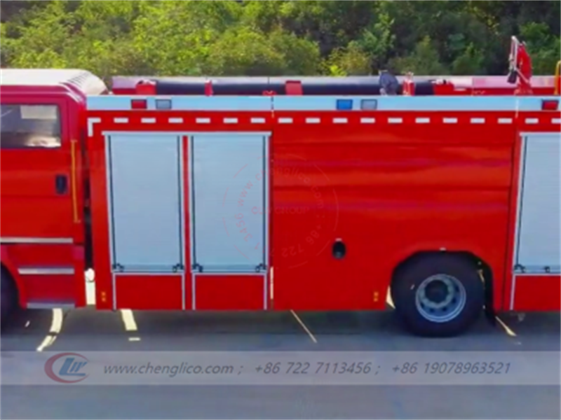 ISUZU GIGA 8ton Brand New Fire Fighting Water Tank Truck