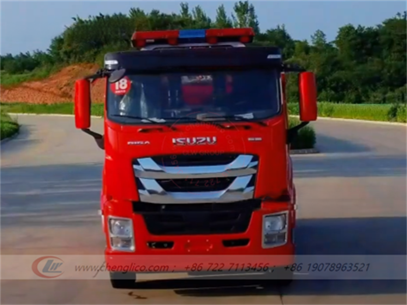 ISUZU GIGA 8ton Brand New Fire Fighting Water Tank Truck