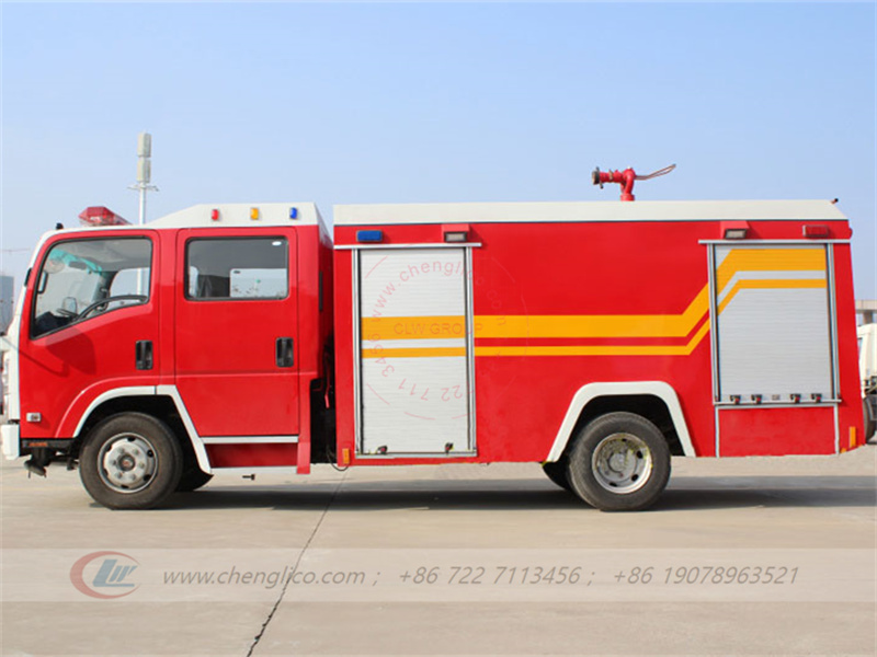 Foam water combine Fire engine ISUZU