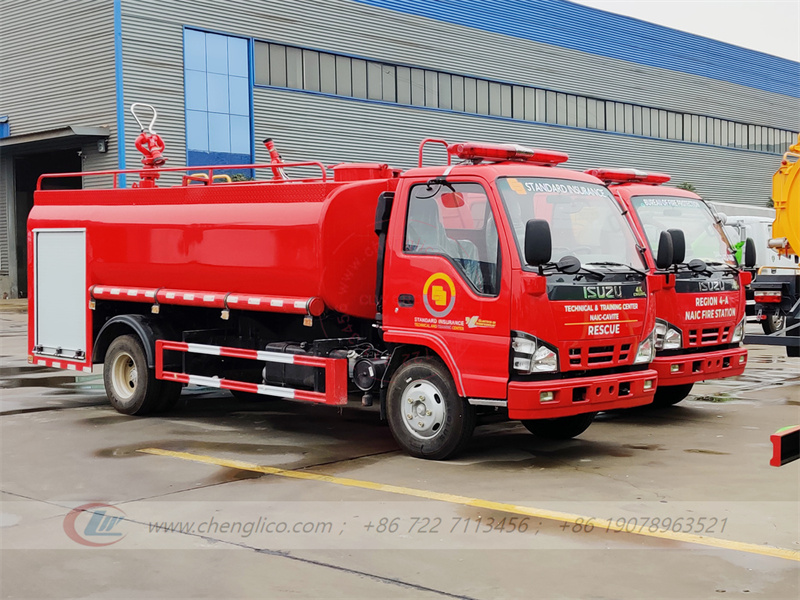 Philippines Water Tender Isuzu